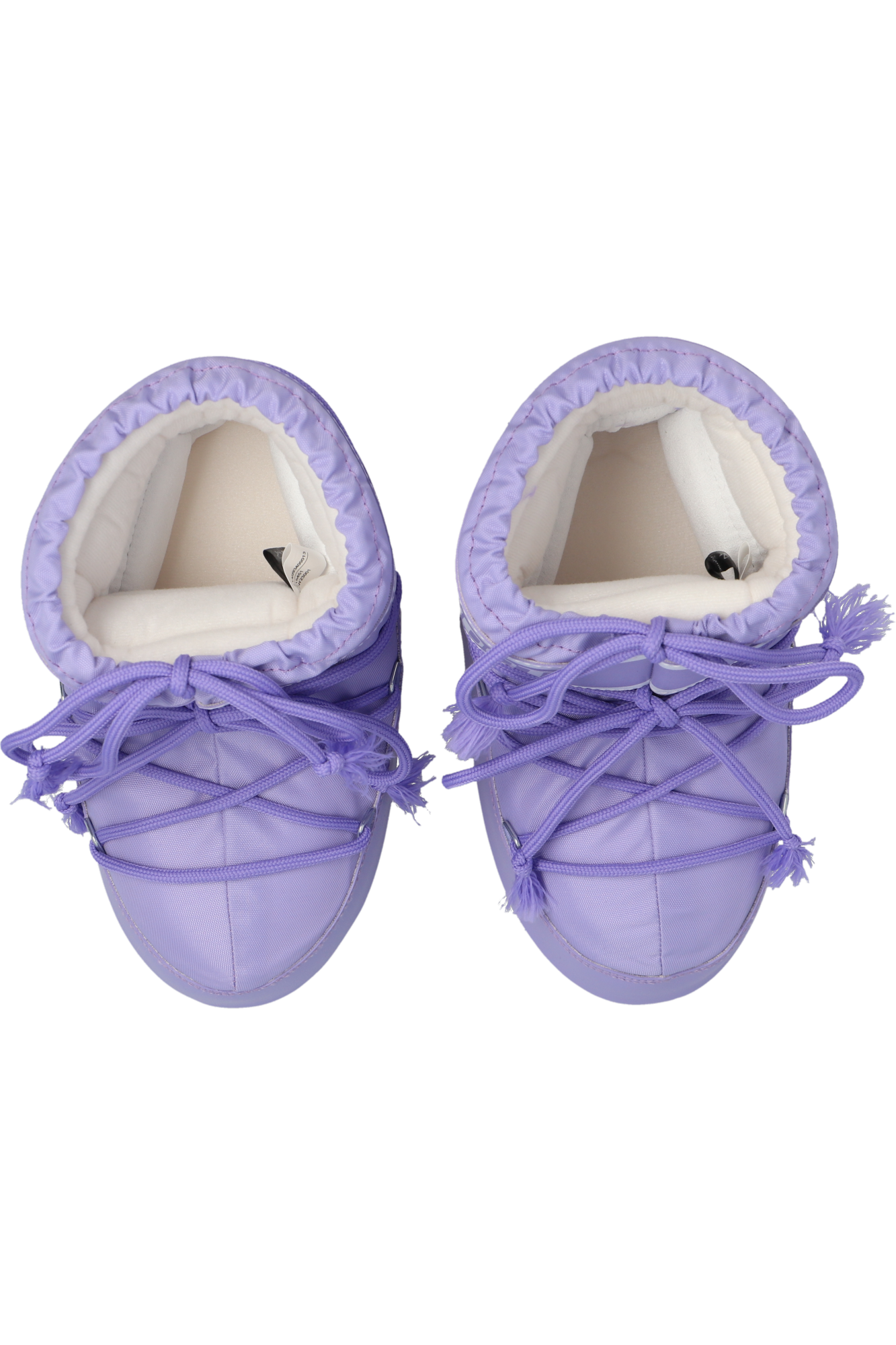 Purple 'Icon Low' snow boots Moon Boot Kids - Saint Laurent